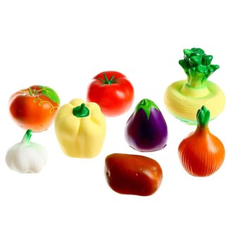 Набор резиновых игрушек овощей Золотая осень СИ-298 449-898