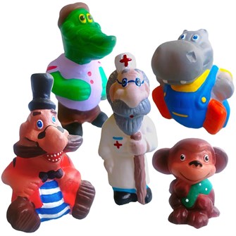 Набор резиновых игрушек Айболит СИ-870 449-499