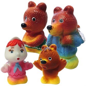 Набор резиновых игрушек Три Медведя СИ-110 147-073