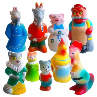 Набор резиновых игрушек Кошкин дом СИ-310 147-709