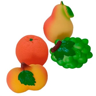 Резиновый Набор фруктов мини С-1671 /6/ 149-256