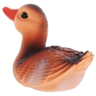 Резиновая игрушка Уточка Квинки С-788 Огонек /6/ 147-563