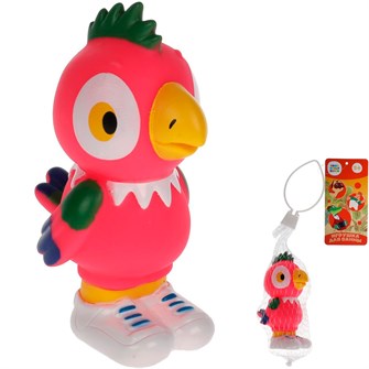 {{photo.Alt || photo.Description || 'Резиновая игрушка Попугай Кеша 13R  в сетке'}}