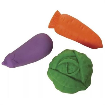 Набор резиновых игрушек Овощей №2 С-1496 Огонек /6/ 449-947