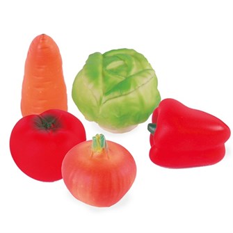 Набор резиновых игрушек Овощи для супа С-1373 Огонек /6/ 448-572