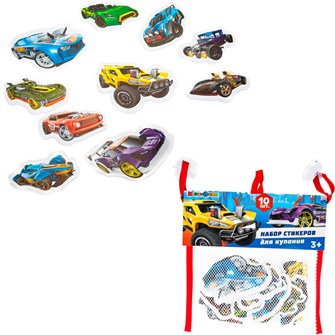 {{photo.Alt || photo.Description || 'Набор стикеров EVA для ванны Хот Вилс 10 шт. КАПИТОШКА SWL-HTW'}}