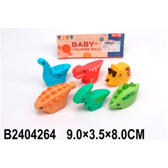 Набор резиновых игрушек W8634 в пак. 148-562