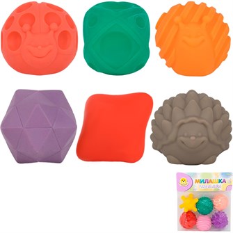 {{photo.Alt || photo.Description || 'Набор тактильных резиновых игрушек Levatoys MK99-6A в пак.'}}