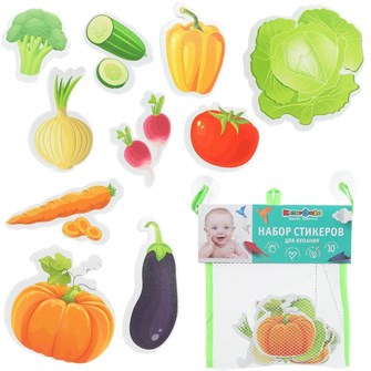 {{photo.Alt || photo.Description || 'Набор стикеров Ева Овощи 10 шт, сетка КАПИТОШКА STICK72613'}}