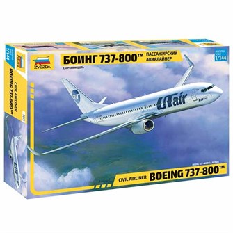 Сборная модель 7019 Самолет Боинг 737-800 142-088