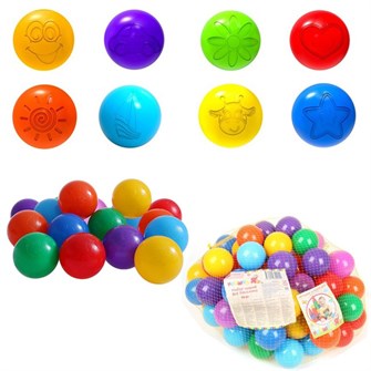 Шары для сухого бассейна 90шт. 1180345 7,5см 455-035