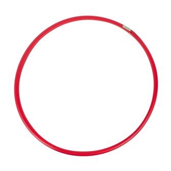 Обруч d 80см красный У687 /10/ 653-957