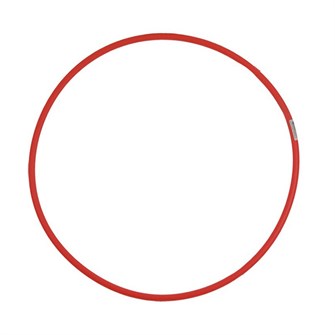 Обруч d 70см облегченный красный У693 /10/ 653-956