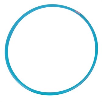 Обруч 80 см голубой У839 /10/ 553-035