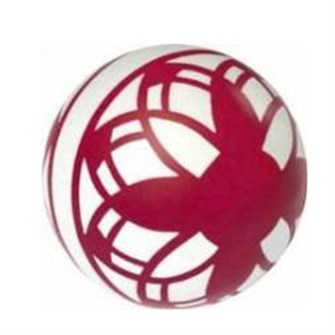 Мяч 100 Р4-100 окрашивание по трафарету 554-551