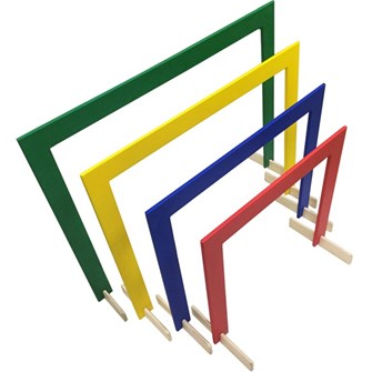 Дуги спортивные для подлезания прямоугольные - комплект 4 шт. ИИ-005 353-653