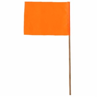 Флажок большой оранжевый 195-568