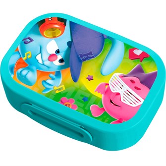 Ланч-бокс с декором СМЕШАРИКИ 180x130x50 мм 0,98 л Голубой 431335902 269-963