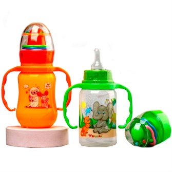 Набор бутылочек с ручками 125 мл и 150 мл 1119 169-949