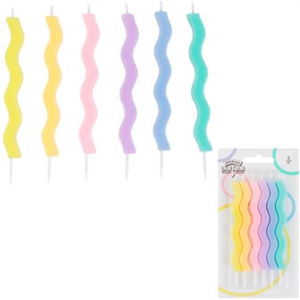 {{photo.Alt || photo.Description || 'Свечи для торта Волна Пастель 10см 6шт'}}