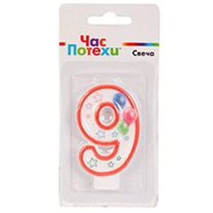 Свеча цифра 