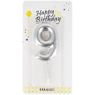 Свеча для торта Цифра 9 141V-426 462-550