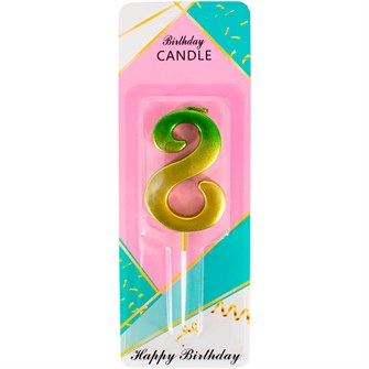 Свеча для торта Цифра 8 141V-415 462-539