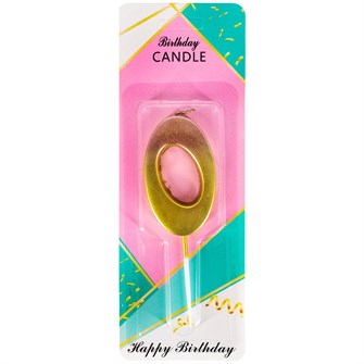 Свеча для торта Цифра 0 141V-407 462-531