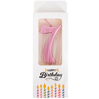 Свеча для торта Цифра 7 141V-434 462-505