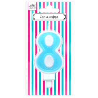 Свеча для торта Цифра 