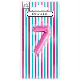 Свеча для торта Цифра 
