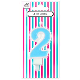 Свеча для торта Цифра 