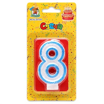 Свеча цифра 