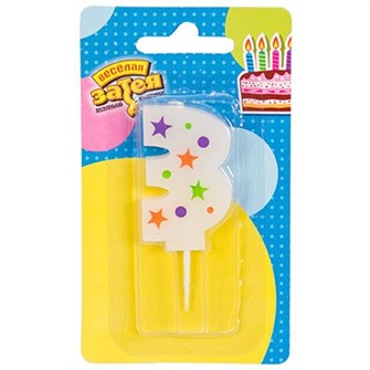 Свеча цифра 