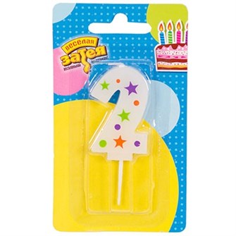 Свеча цифра 