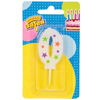 Свеча цифра 