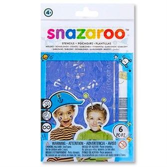 Трафарет д/аквагрима Исследователь 6шт8п 1501-3292 460-725