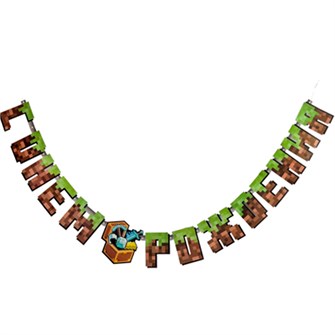 Гирлянда-букв С ДР Пиксели 210см 1505-2260 560-986