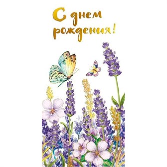 Конверт для денег В день рождения! 076.128 561-814