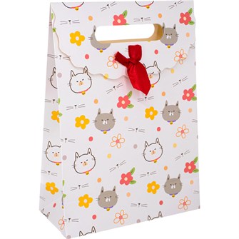 {{photo.Alt || photo.Description || 'Пакет 27х19х9см с вырубной ручкой Кошки 141V-970'}}