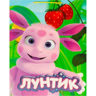 Пакет Чудо праздник матовый Лунтик xl, 33,5*45*15 см 371813 462-473