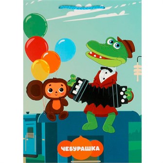 Пакет Чудо праздник матовый союзмультфильм ml, 22*31*10 см 371807 462-469