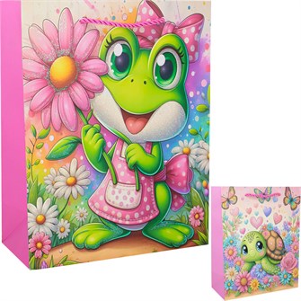 {{photo.Alt || photo.Description || 'Пакет 18х23х10см с блестками,Звери 141V-913'}}