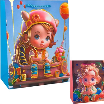 {{photo.Alt || photo.Description || 'Пакет 18х23х10см подарочный Дети 141V-909'}}