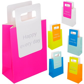 {{photo.Alt || photo.Description || 'Пакет 18х23х9см с вырубной ручкой Happy every day 141V-949'}}