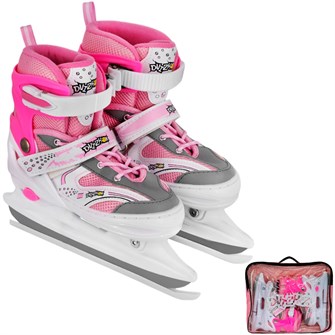 {{photo.Alt || photo.Description || 'Коньки раздвижные Dvizhok р.S 30-33 розовые 141U-278'}}