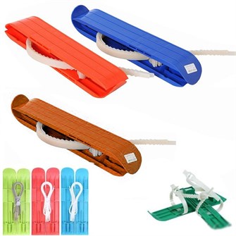 Лыжи мини 350*70*10мм пластиковый ремешок /Полимер/ 167-131