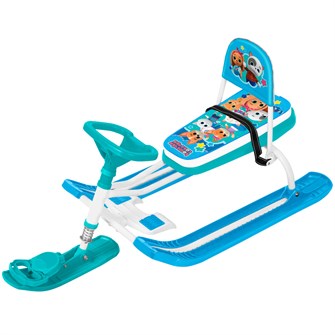 Снегокат Тимка спорт со спинкой ТС4-1/K-C1 Кошечки-собачки 166-991