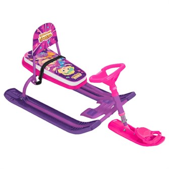 Снегокат Тимка спорт со спинкой ТС4-1 ССП2/1 Сказочный патруль /Ника/ 266-032