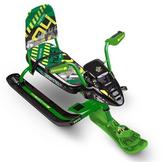 Снегокат Ника-Snowpatrol 1 зеленый СНД2/SP3 /Ника/ 168-749